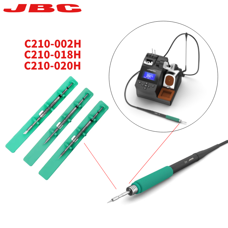 C210 Precision Soldering Station - 100% Оригинальные паяльные наконечники JBC серии
