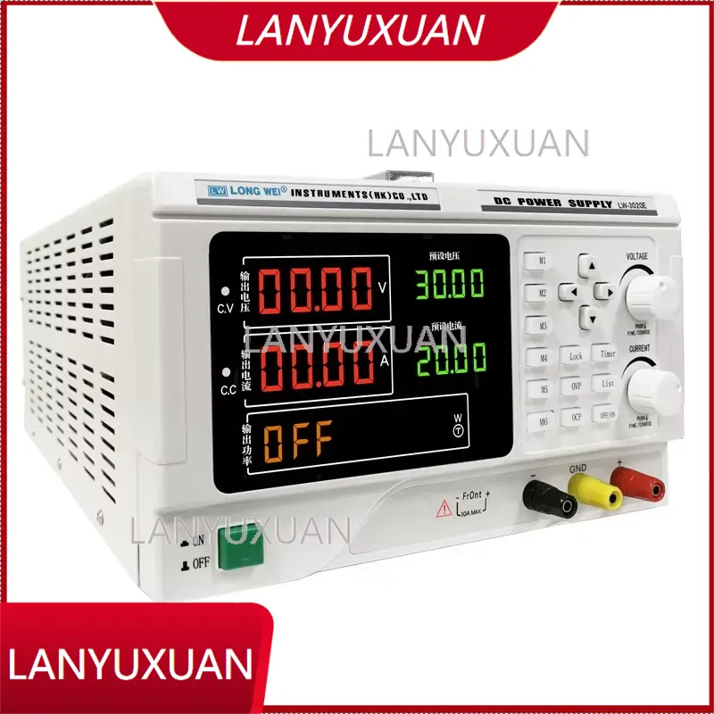 High Precision Dc Power Supply 30V 10A - Регулируемый программируемый лабораторный источник питания постоянного