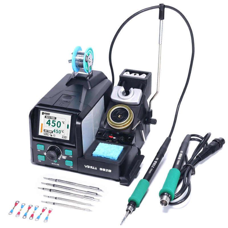 C210 Precision Soldering Station - Паяльная станция 982D с быстрым нагревом