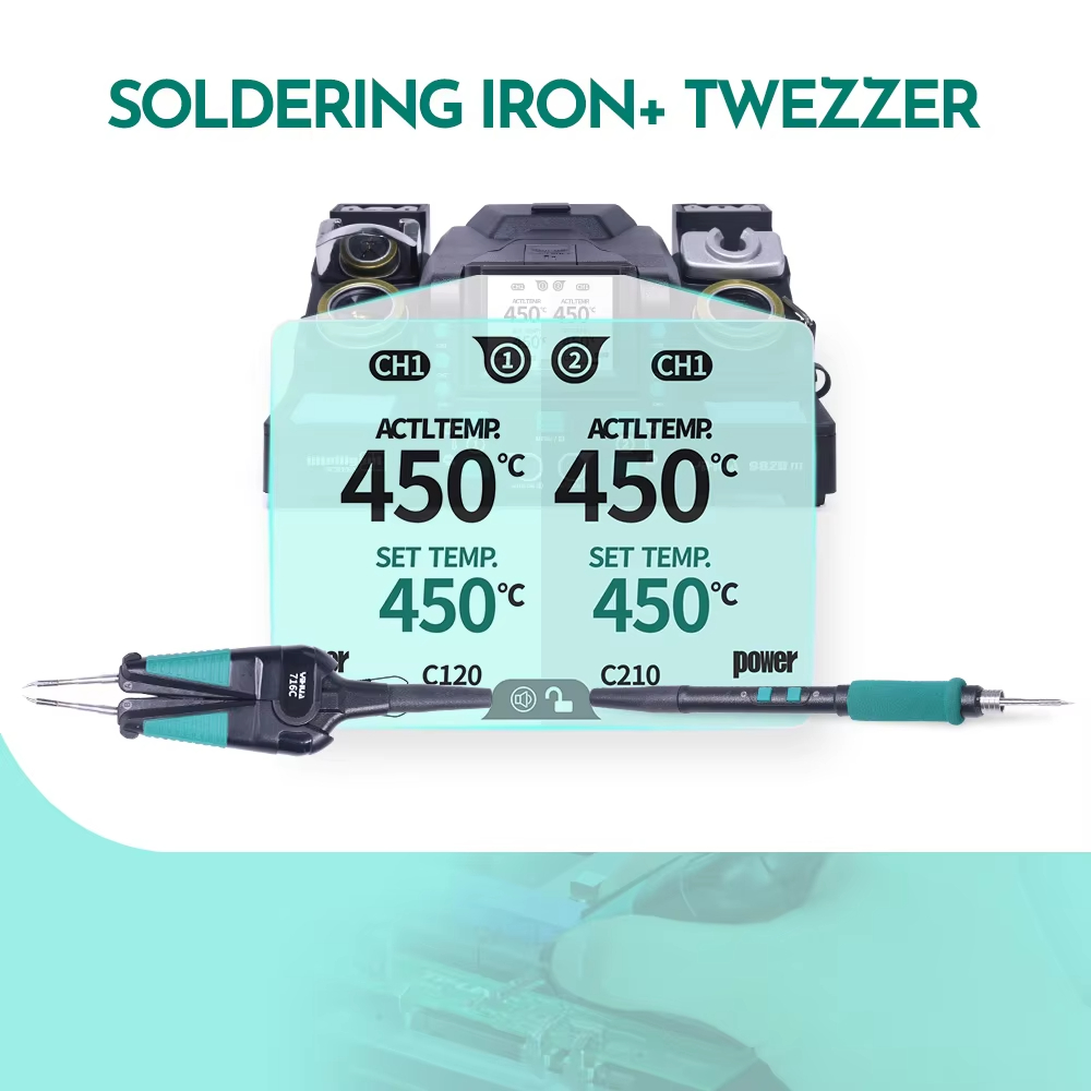 C210 Precision Soldering Station - Для SMT SMD микрокомпонентной паяльной станции