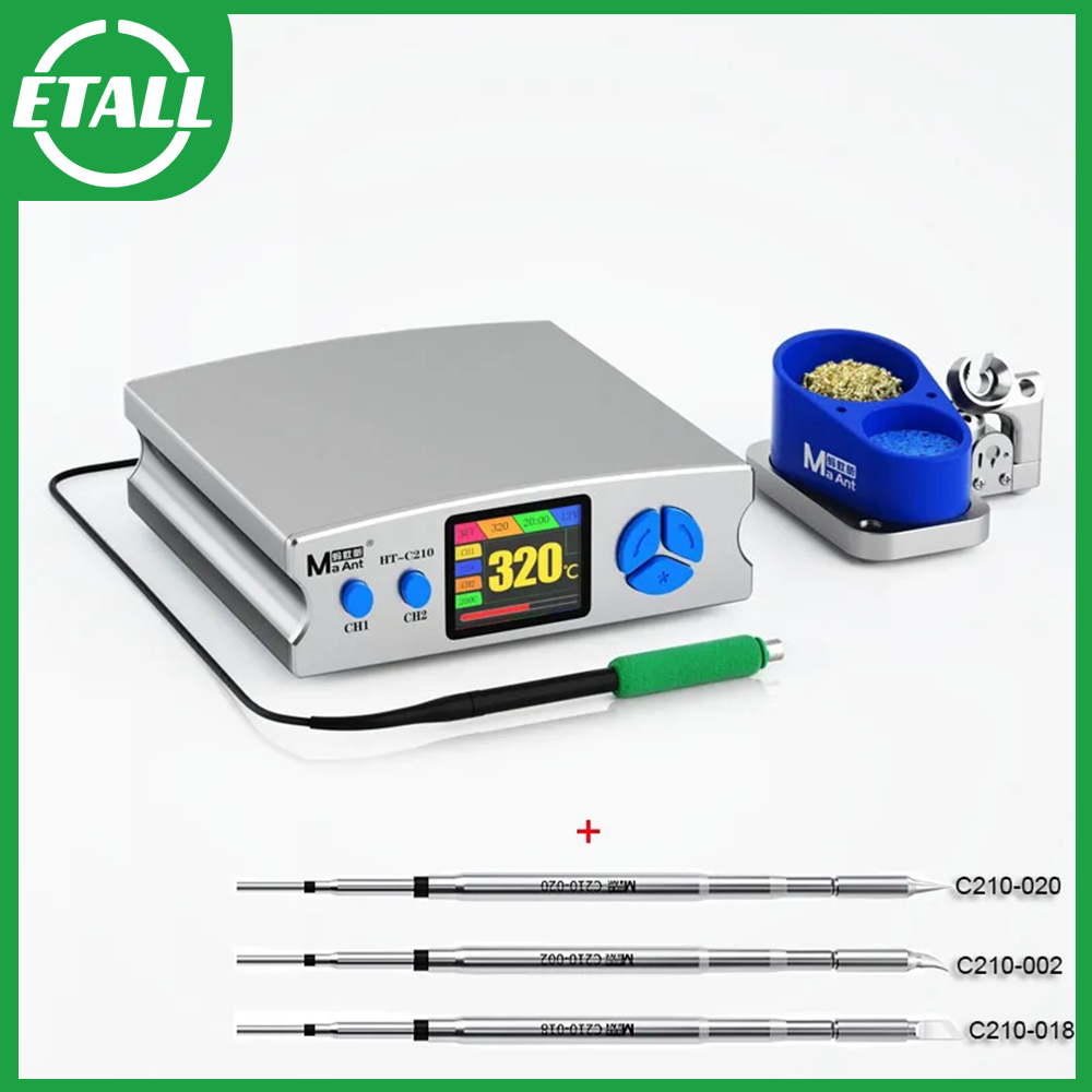 MaAnt HT-C210 Точная паяльная  – обзор и цена C210 Precision Soldering Station