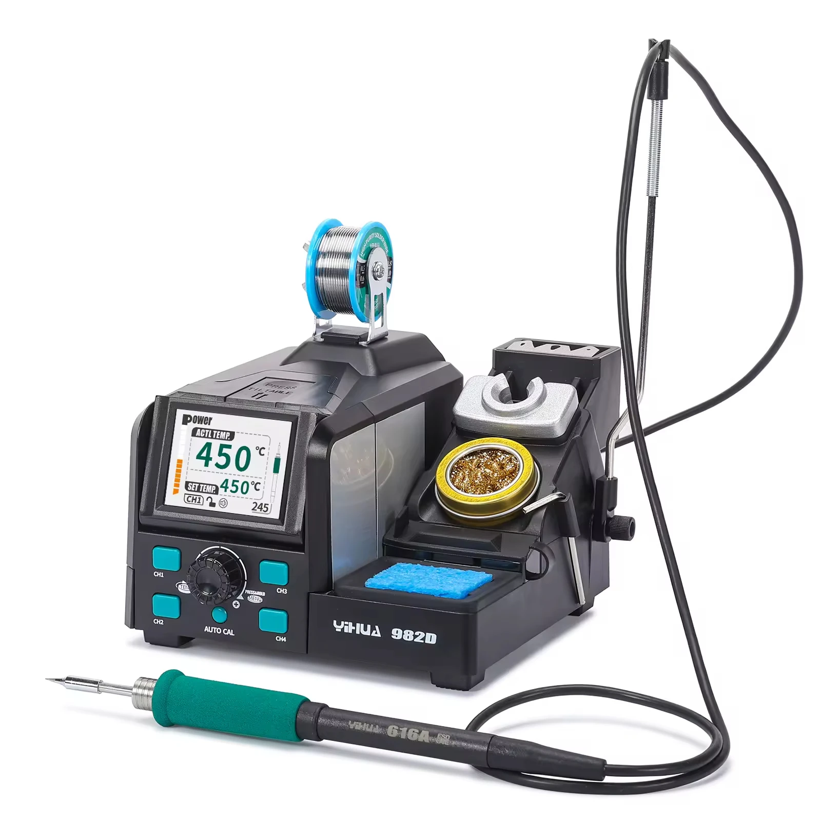 Цифровая паяльная станция 982D – обзор и цена C210 Precision Soldering Station