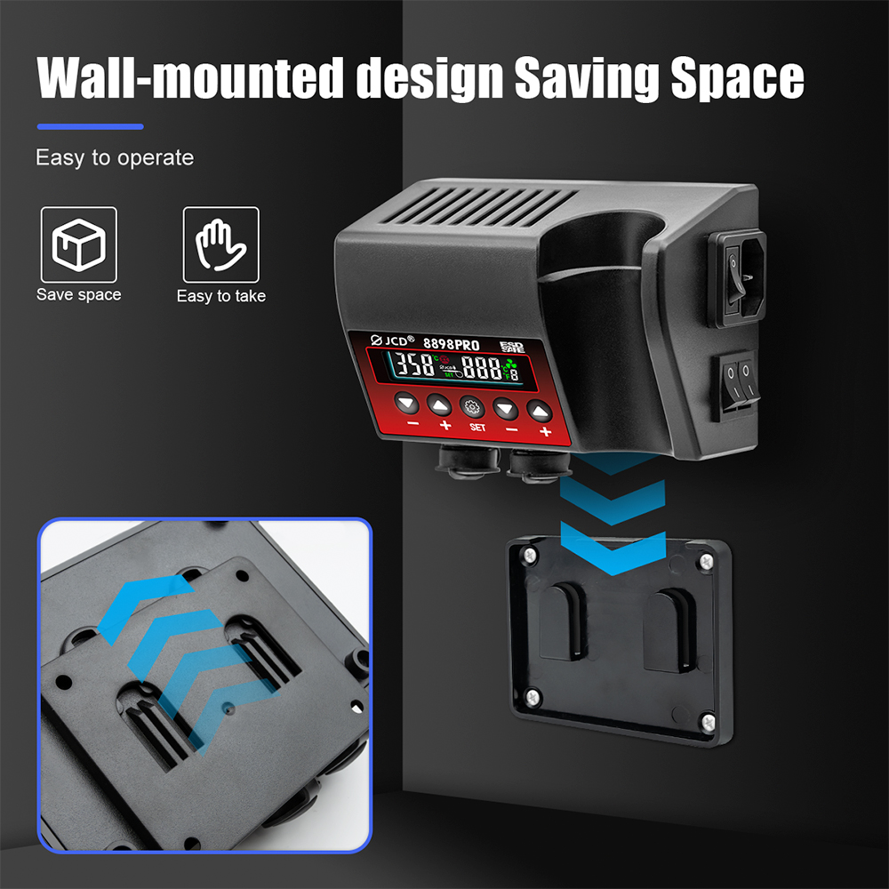 Паяльная станция SMD 750 Вт, 2 – обзор и цена 2 In 1 Soldering Rework Station 750W