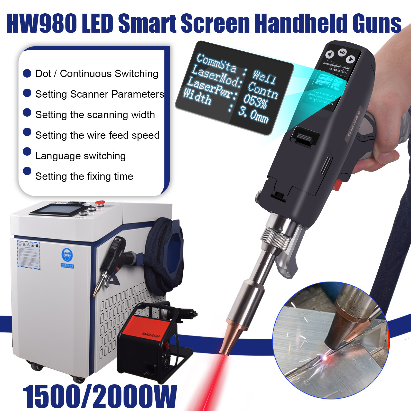 Многофункциональный ручной вол – обзор и цена Laser Soldering Machine Handheld
