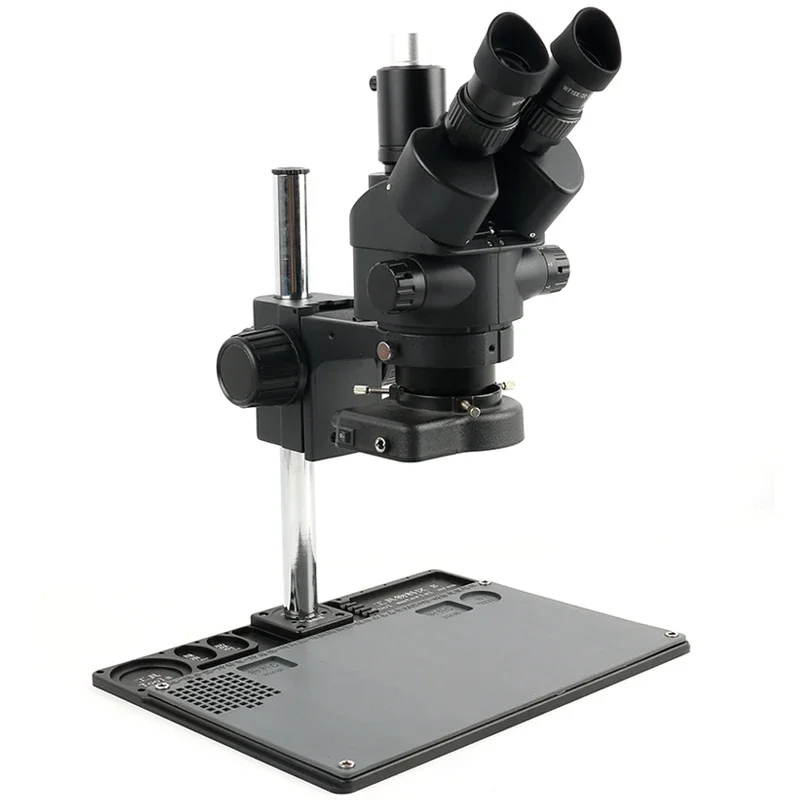 7X-45X зум, промышленный прост – обзор и цена Trinocular Stereo Microscope 7X-45X
