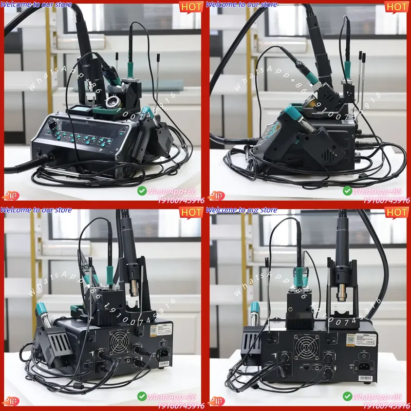 Паяльная станция YIHUA-948D IV – обзор и цена Desoldering Pump Electric Vacuum Station