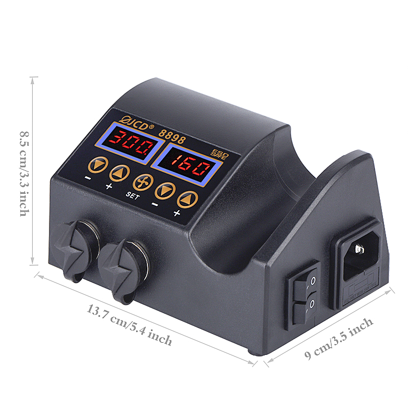 JCD 8898‑16 750W 2-в-1 Цифрова – обзор и цена 2 In 1 Soldering Rework Station 750W
